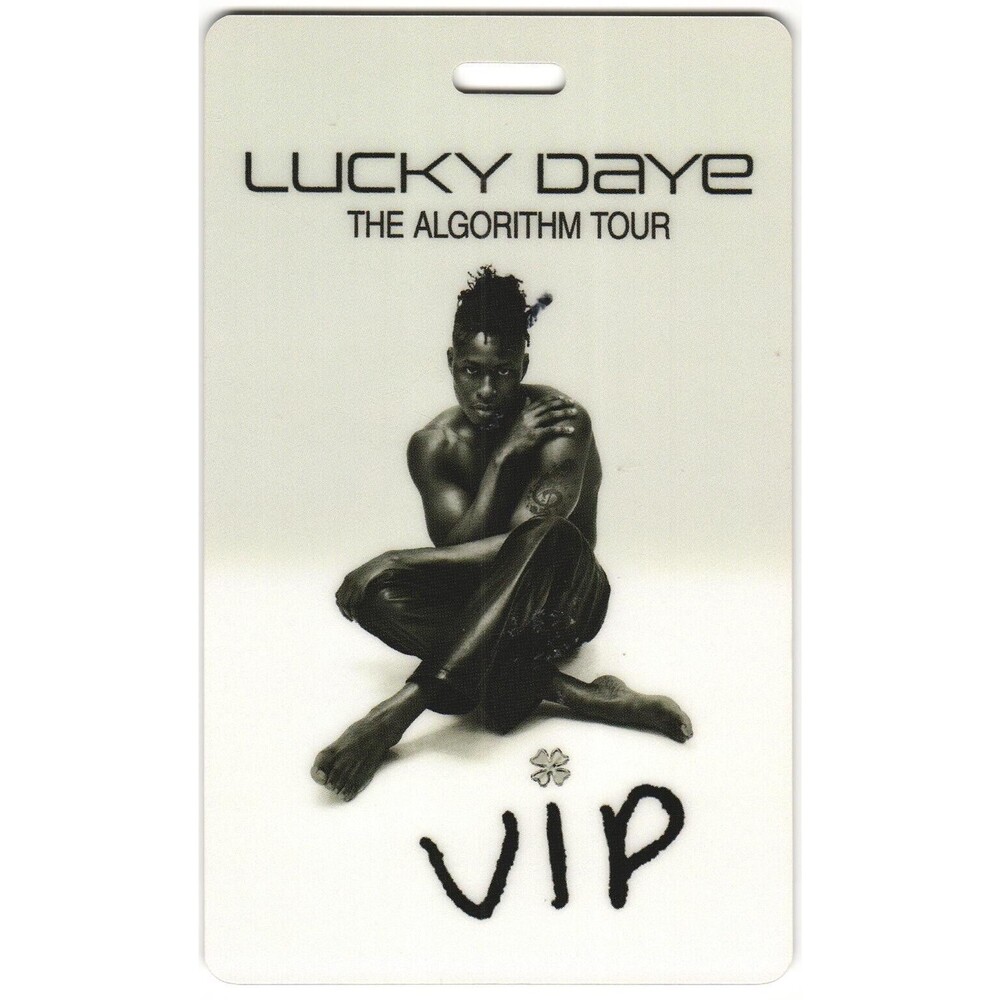 2024 Lucky Daye Backstage Laminate Pass VIP Algorithm Tour